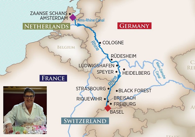 : Captivating Rhine Wine Cruise with Wine Host, Lorraine Hem